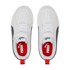 Sneakers bianche da Bambina e Bambino con chiusura a strappo Puma Rickie