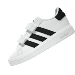 Sneakers bianche da Bambino adidas Grand Court 2.0 con strappo