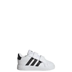 Sneakers bianche da Bambino adidas Grand Court 2.0 con strappo