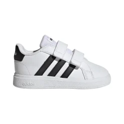 Sneakers bianche da Bambino adidas Grand Court 2.0 con strappo