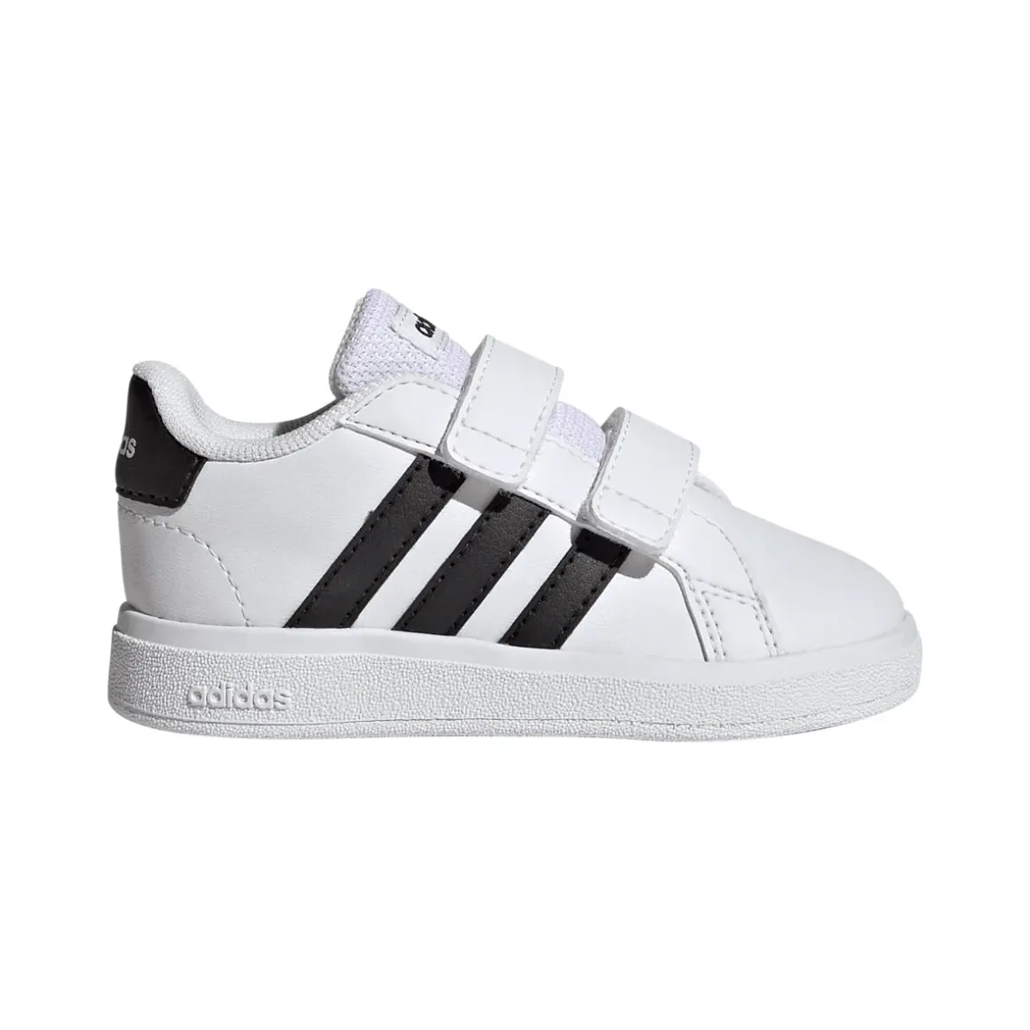 Sneakers bianche da Bambino adidas Grand Court 2.0 con strappo