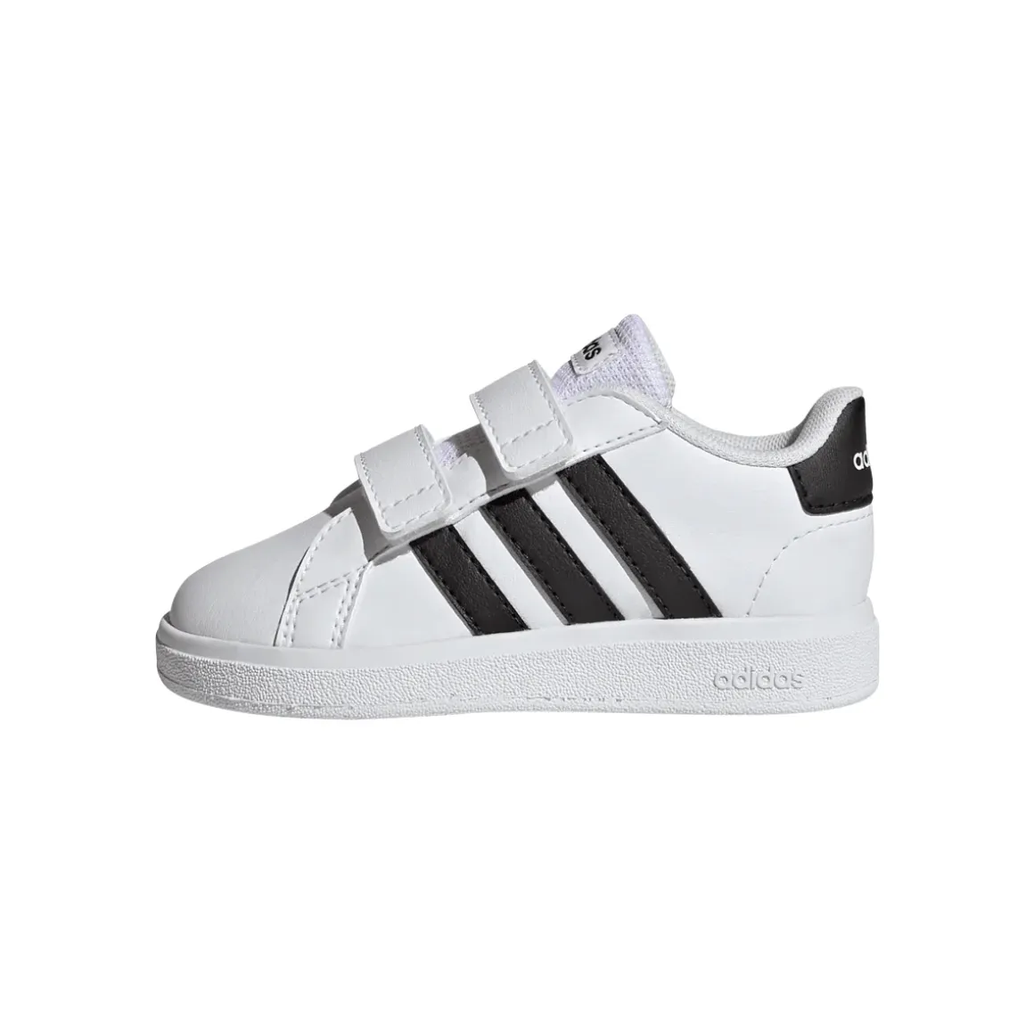 Sneakers bianche da Bambino adidas Grand Court 2.0 con strappo