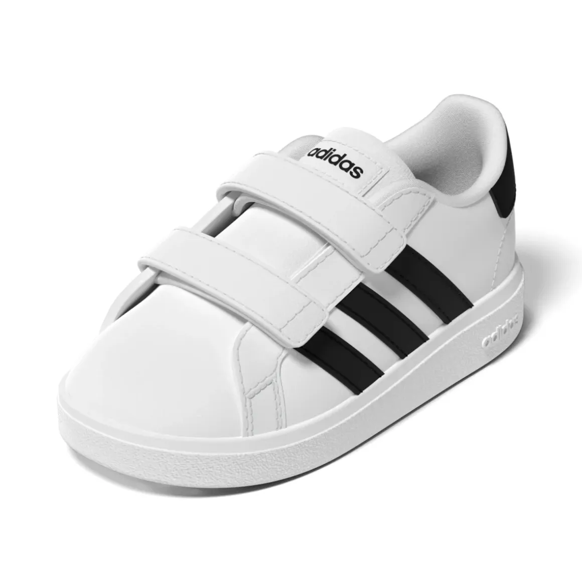 Sneakers bianche da Bambino adidas Grand Court 2.0 con strappo