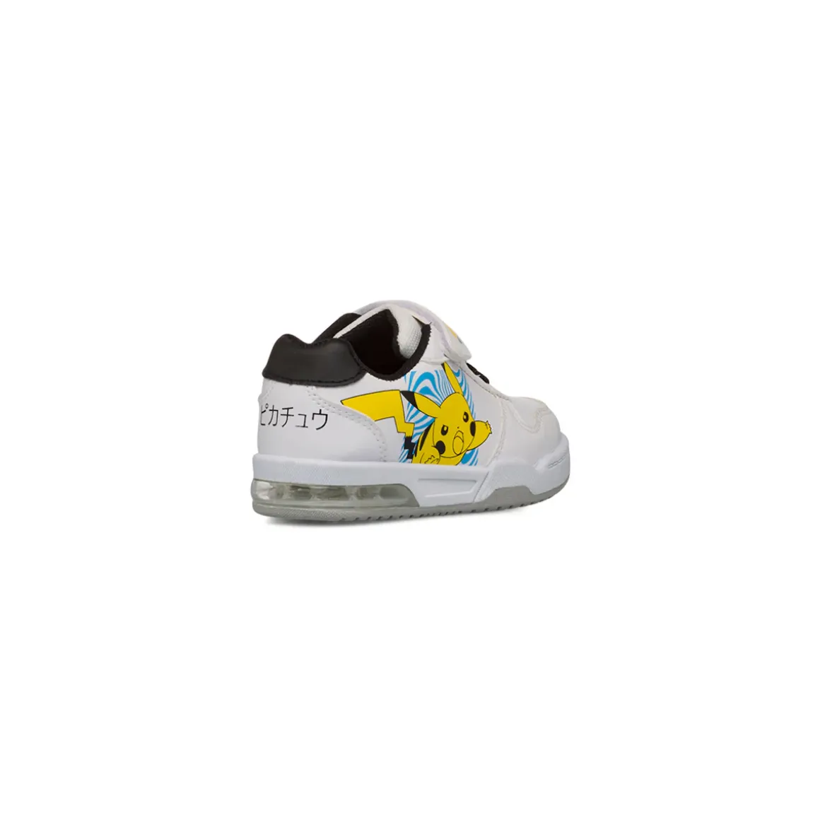 Sneakers bianche da Bambino con luci con logo Pikachu
