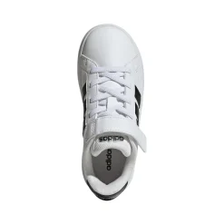 Sneakers bianche da Bambino con logo nero adidas Grand Court 3.0