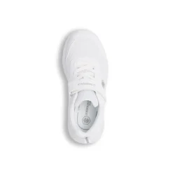 Sneakers Bianche da Bambino con chiusura a strappo Lumberjack