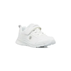 Sneakers Bianche da Bambino con chiusura a strappo Lumberjack