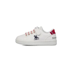 Sneakers bianche da Bambino con logo U.S. Grand Polo