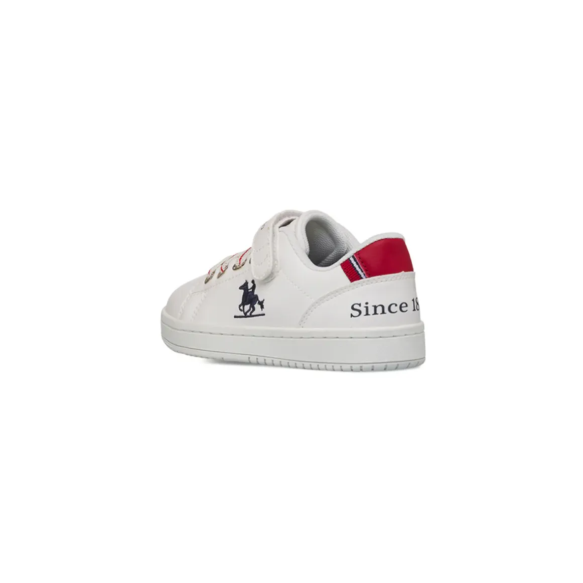 Sneakers bianche da Bambino con logo U.S. Grand Polo