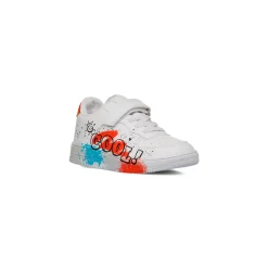 Sneakers Bianche da Bambino e Ragazzo con stampa Space Boy
