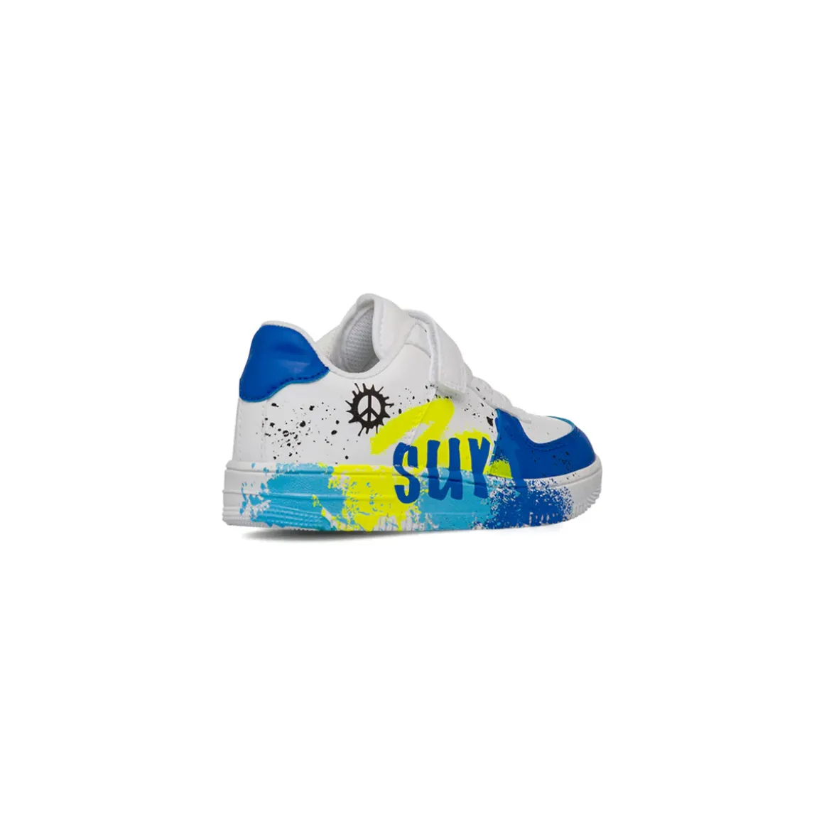 Sneakers Bianche da Bambino e Ragazzo con strappo in velcro Space Boy