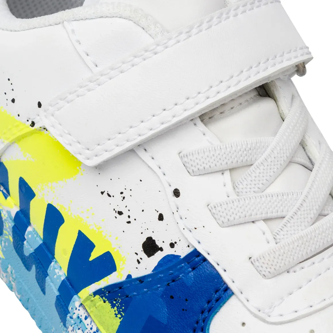 Sneakers Bianche da Bambino e Ragazzo con strappo in velcro Space Boy