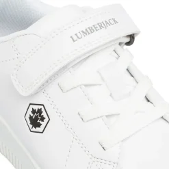 Sneakers bianche da Bambino Lumberjack con chiusura a strappo