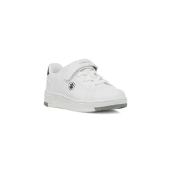 Sneakers bianche da Bambino Lumberjack con chiusura a strappo