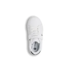 Sneakers bianche da Bambino Lumberjack con chiusura a strappo