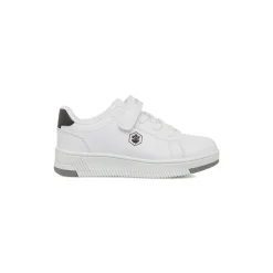 Sneakers bianche da Bambino Lumberjack con chiusura a strappo