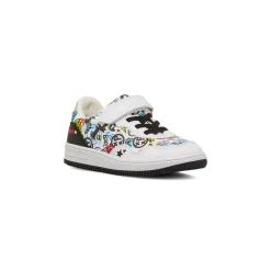 Sneakers bianche da Bambino Space Boy con stampe
