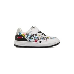 Sneakers bianche da Bambino Space Boy con stampe