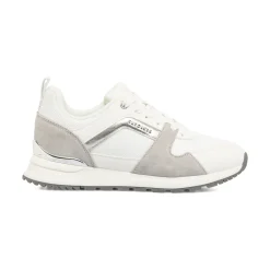 Sneakers bianche da Donna con inserti grigi Skechers Fashion Fit 2.0