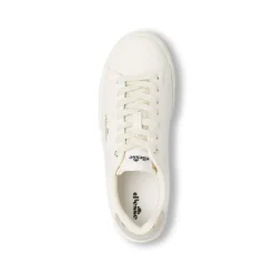 Sneakers bianche da Donna con dettagli oro e lacci glitter Ellesse
