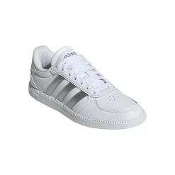 Sneakers bianche da Donna con dettagli argento adidas BREAKNET SLEEK