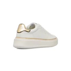Sneakers bianche da Donna con dettagli oro Swish Jeans
