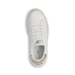 Sneakers bianche da Donna con dettagli oro Swish Jeans