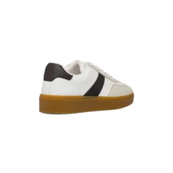 Sneakers bianche da Donna con dettaglio laterale nero Lora Ferres