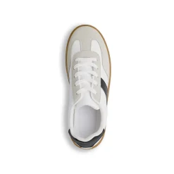 Sneakers bianche da Donna con dettaglio laterale nero Lora Ferres