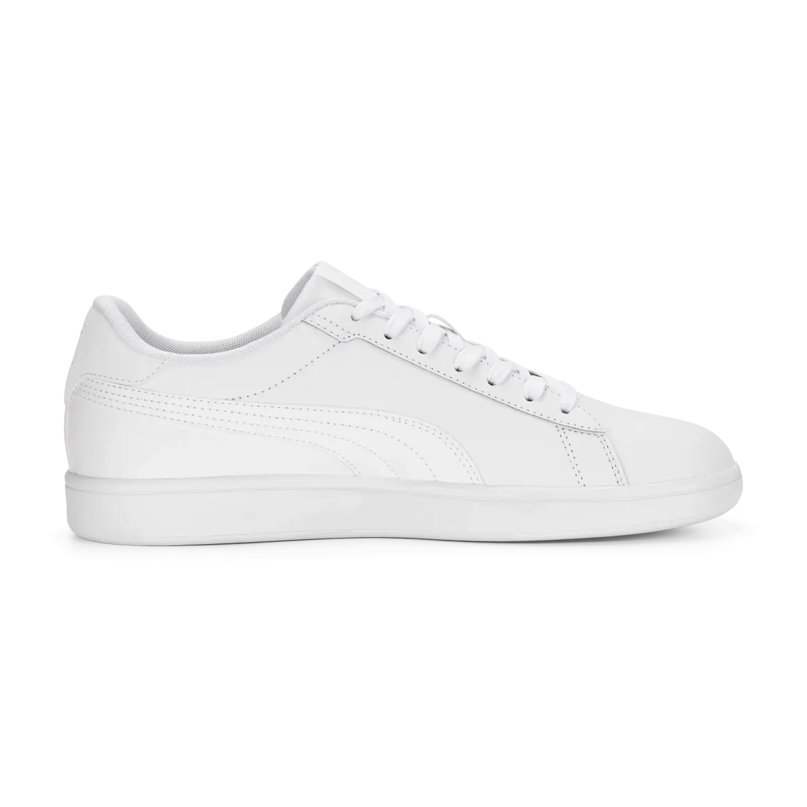 Sneakers bianche da donna con logo oro Puma Smash 3.0 L