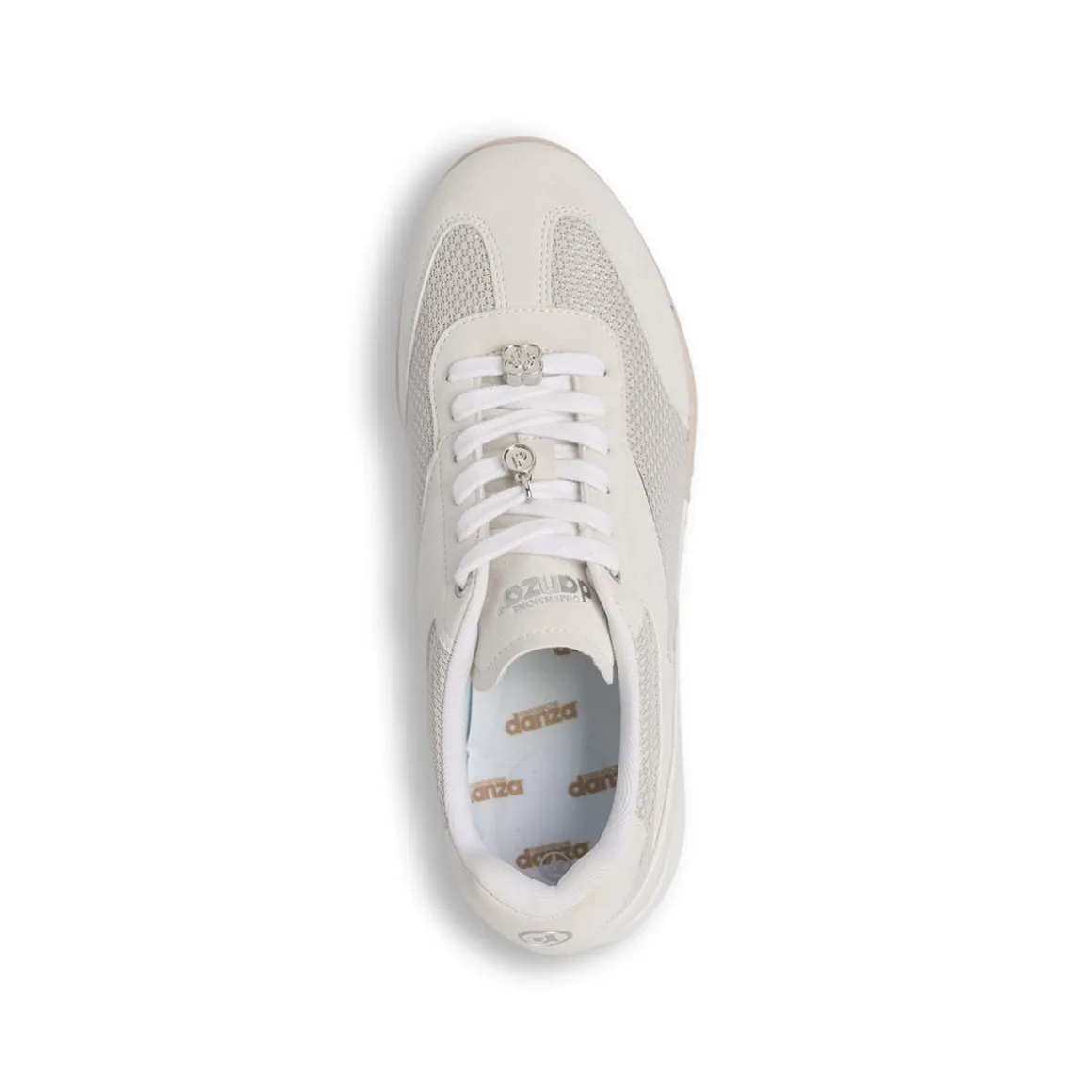 Sneakers bianche da Donna con dettagli charms Dimensione Danza