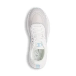Sneakers bianche da Donna con inserti grigi e azzurri Champion Galactic Low