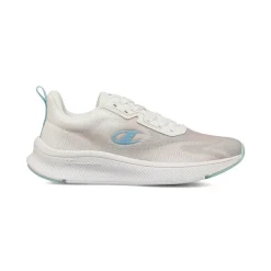 Sneakers bianche da Donna con inserti grigi e azzurri Champion Galactic Low