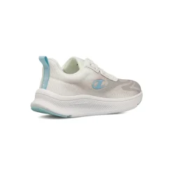 Sneakers bianche da Donna con inserti grigi e azzurri Champion Galactic Low
