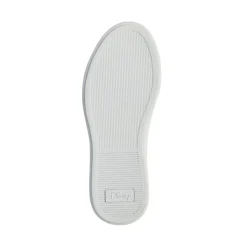 Sneakers bianche da Donna con stampa e dettagli silver Stitch & Angel