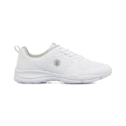 Sneakers Bianche da Donna in tessuto mesh con Memory Foam Lumberjack