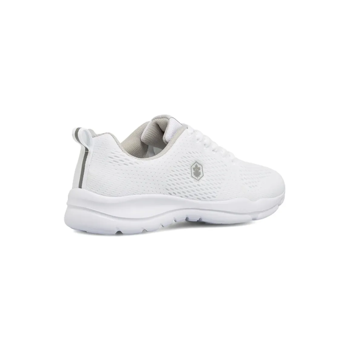 Sneakers Bianche da Donna in tessuto mesh con Memory Foam Lumberjack