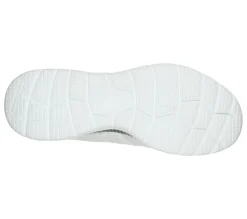 Sneakers bianche da donna in tessuto mesh Skechers Bountiful - Quick Path