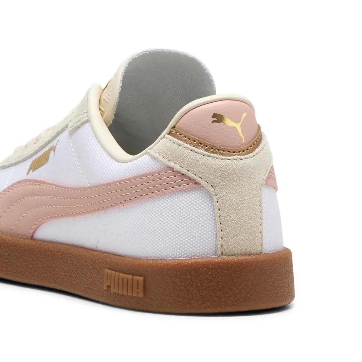Sneakers bianche da Ragazza con inserti effetto suede Puma Club II Era