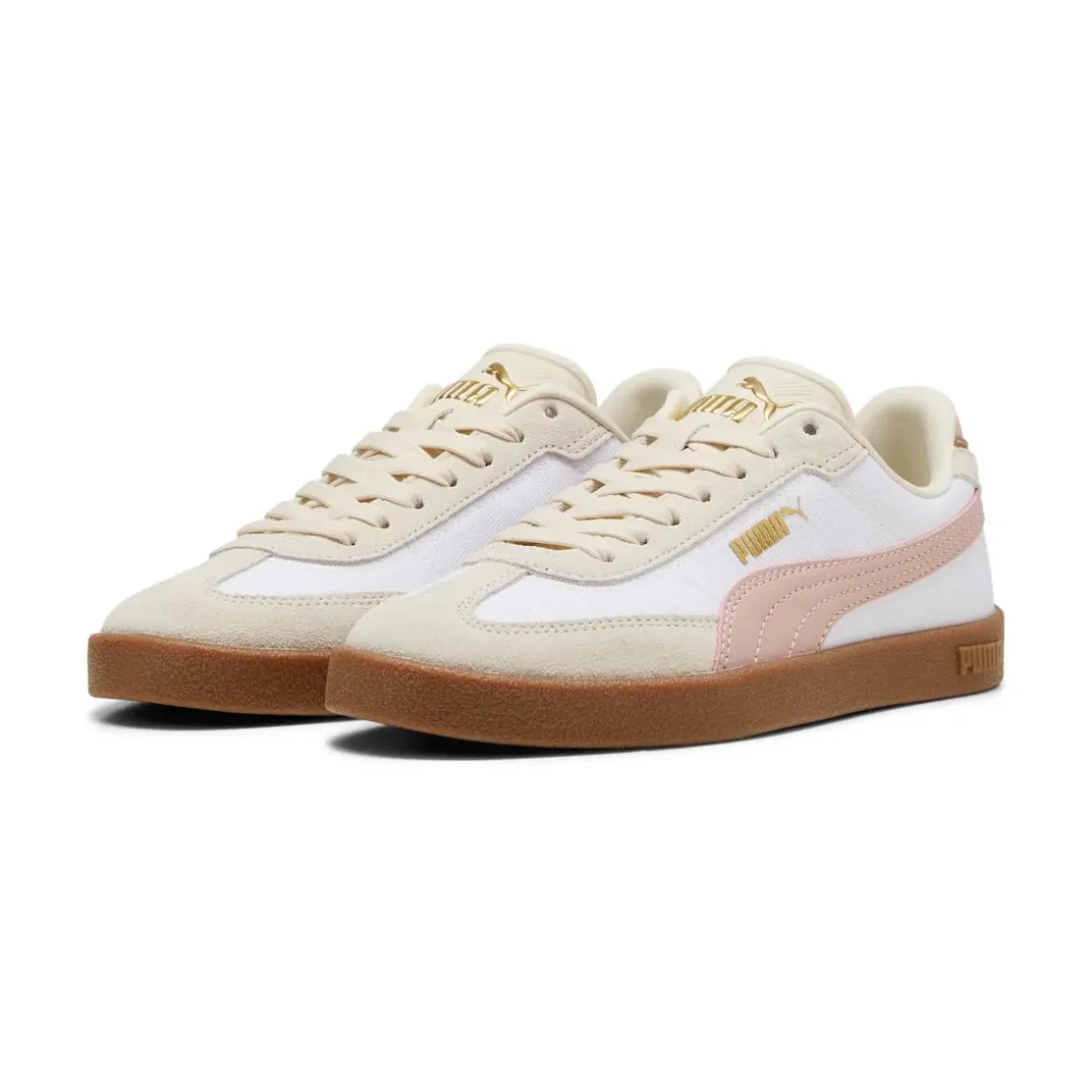Sneakers bianche da Ragazza con inserti effetto suede Puma Club II Era