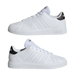 Sneakers bianche da Ragazza con dettagli traforati ADVANTAGE BASE 2.0 adidas