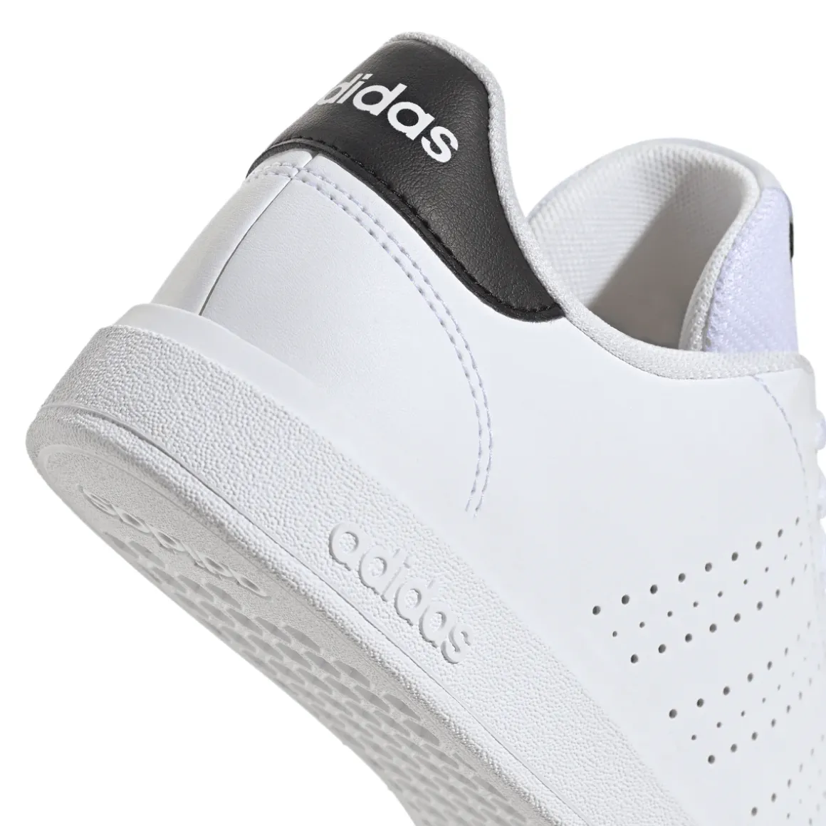 Sneakers bianche da Ragazza con dettagli traforati ADVANTAGE BASE 2.0 adidas