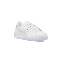Sneakers bianche da Ragazza con logo Argento Diadora