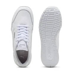 Sneakers bianche da Ragazza con inserto iridescente Puma ST Runner v4 Holo Jr