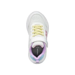 Sneakers bianche da Ragazza in mesh con suola traspirante Geox