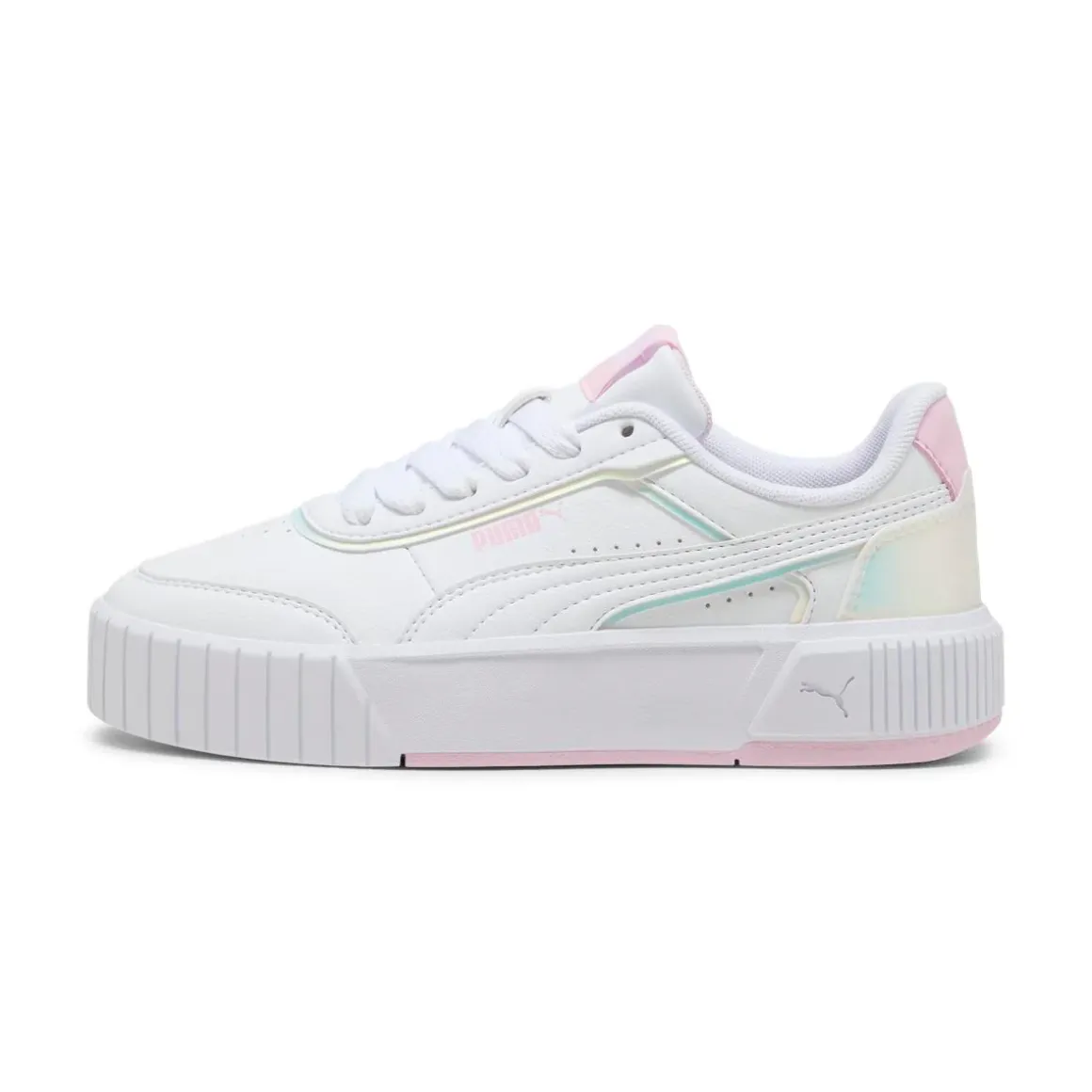 Sneakers bianche da Ragazza Puma Carina Mia Holo 2.0