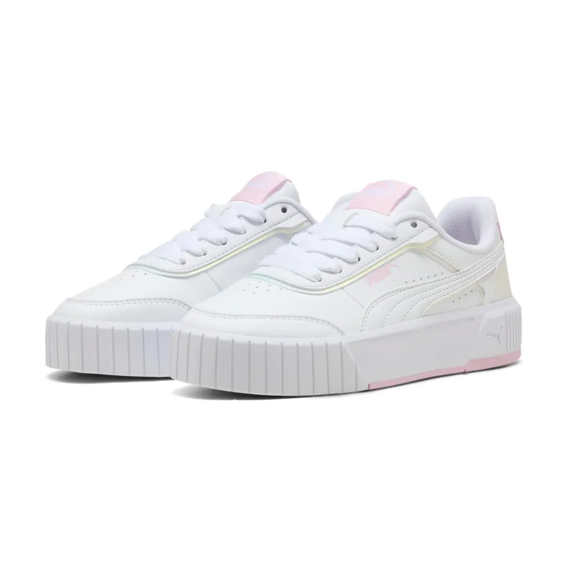 Sneakers bianche da Ragazza Puma Carina Mia Holo 2.0