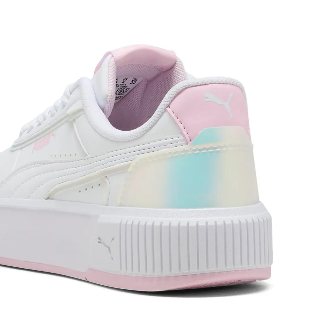 Sneakers bianche da Ragazza Puma Carina Mia Holo 2.0