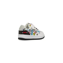 Sneakers bianche da Ragazzo con stampa graffiti Space Boy