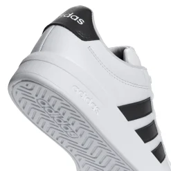 Sneakers bianche da Ragazzo con inserti neri adidas GRAND COURT 3.0